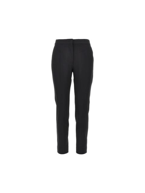 Max Mara Max Mara Viscose-blend Jersey Pants Black Women