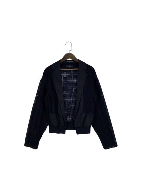Yohji Yamamoto Y’s Yohji Yamamoto Lace Cropped Jacket