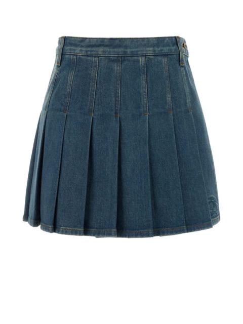 Burberry Burberry Women Stretch Denim Skirt