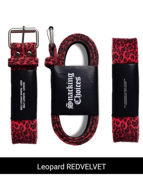 Other Designers Archival Clothing - Red Valvet y2k streetwear harajuku Belt