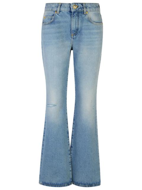 Balmain Balmain Light Blue Cotton Jeans Women