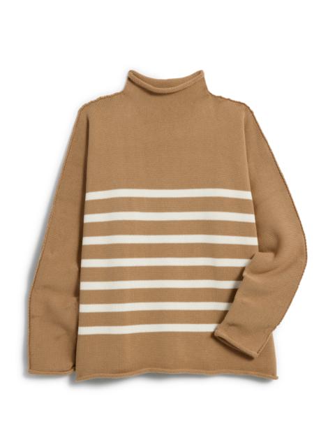 Frank & Eileen Rolled Funnel Neck Sweater