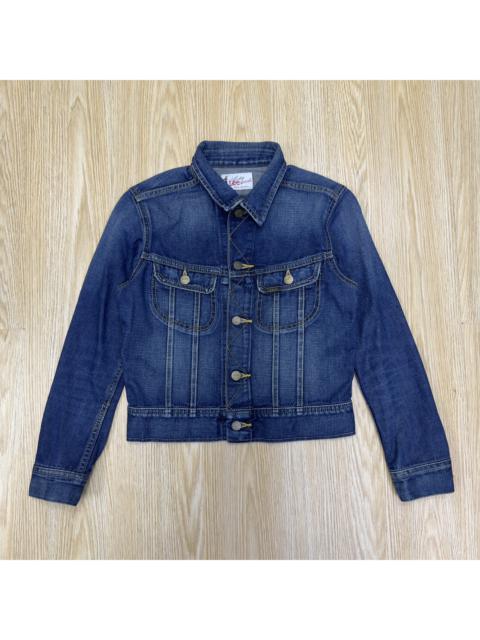 Other Designers Vintage - Lee Riders Denim Jacket Cheryl Cole Style-JJ08