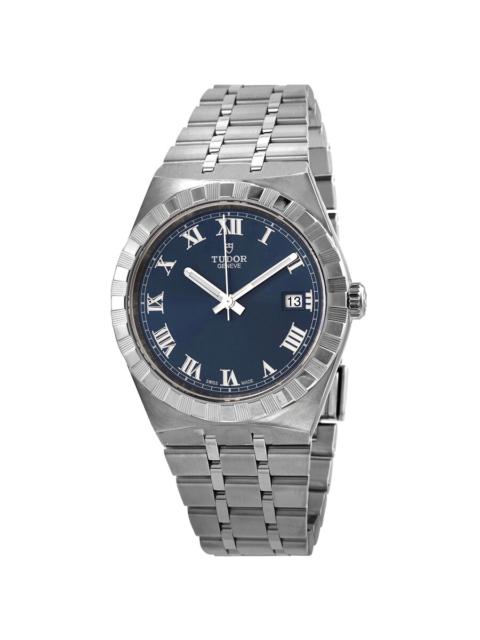 TUDOR Pre-owned Tudor Royal Blue Dial Men's Watch M28500-0005