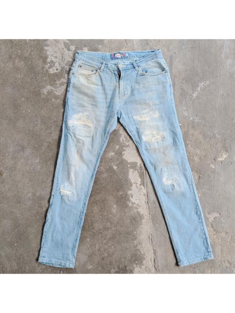 Other Designers Vintage - Vintage Native Lounge W32x30 Distressed Faded Denim Pants