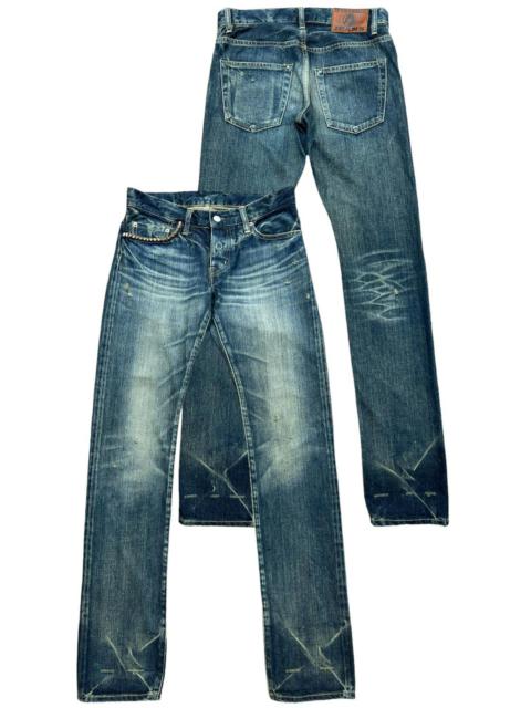 Hysteric Glamour Hysteric Glamour Selvedge Distressed Rusty Denim Jeans 29x32