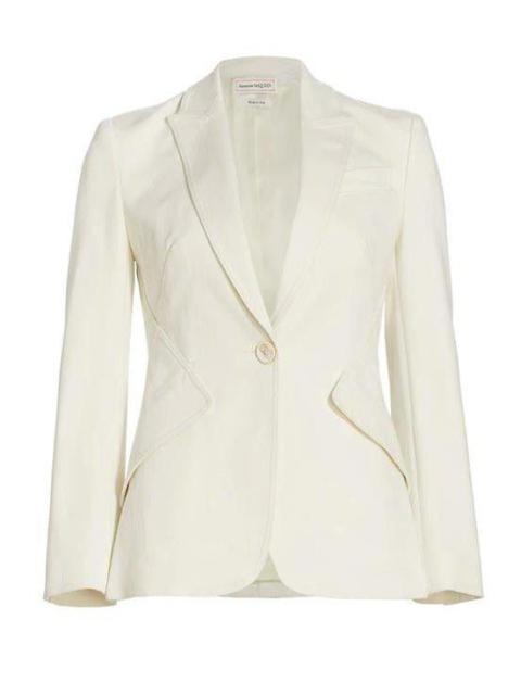 Alexander McQueen Tailored Denim Jacket