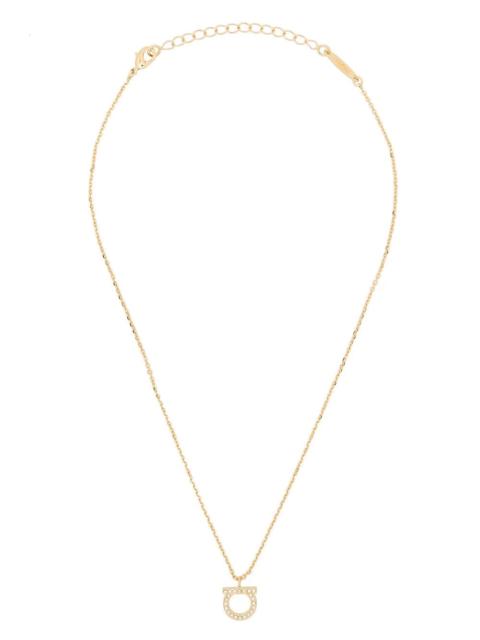FERRAGAMO Ferragamo Women Gancini Crystals Necklace - L