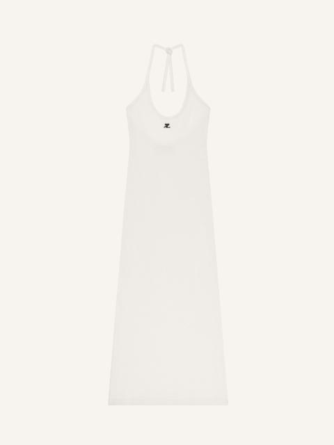 courrèges HOLISTIC MESH LONG DRESS