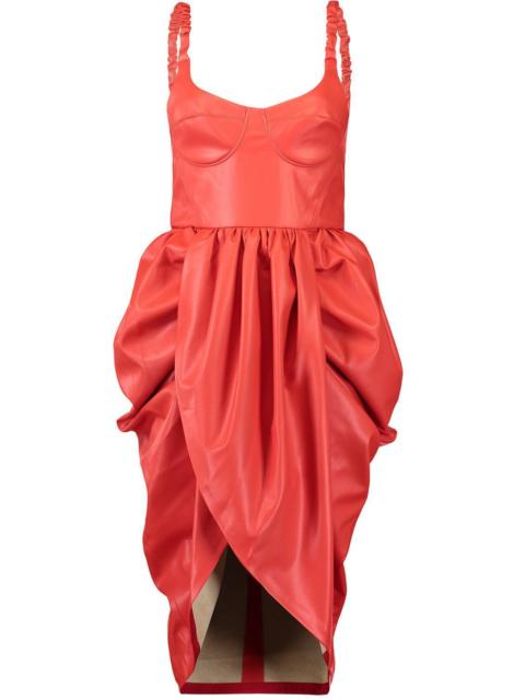 Stella McCartney Bustier Ruched Wrapped Dress
