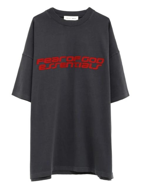 ESSENTIALS Fear Of God Essentials 90s Logo-print T-shirt