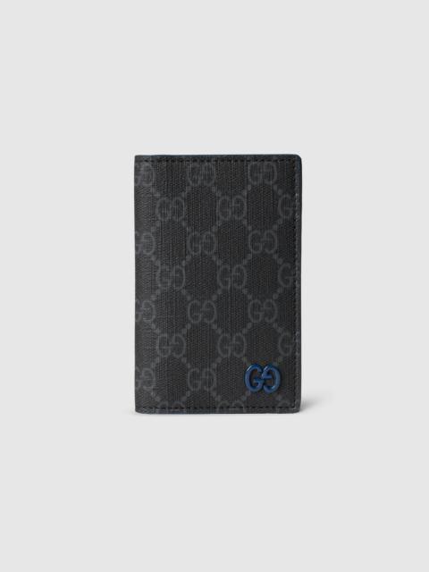 GUCCI Blue interior GG long card case