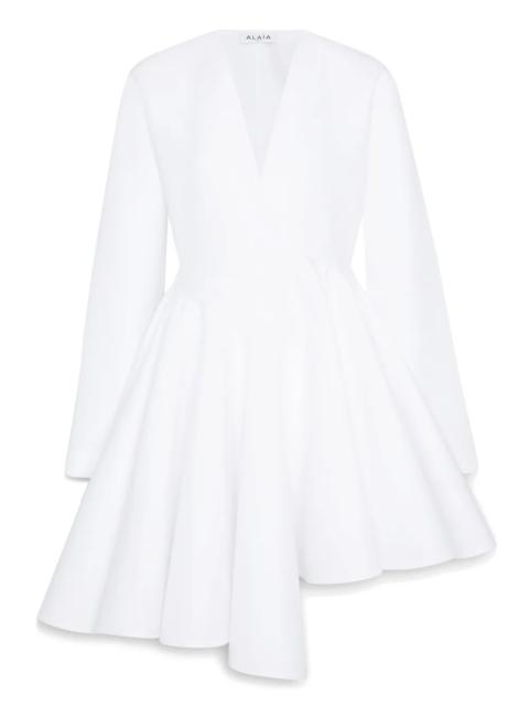 Alaïa asymmetric mini dress