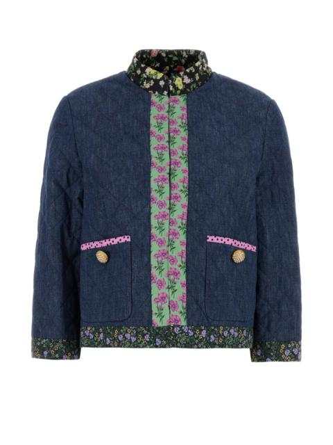 Valentino Valentino Garavani Women Blue Chambray Blazer