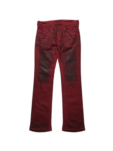 If Six Was Nine - CIVARIZE SLIM FIT WAXED TROUSER PANTS