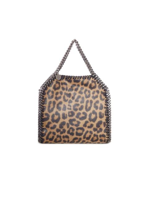 Stella McCartney STELLA MCCARTNEY Mini Falabella Burnt Almond Leopard Print C