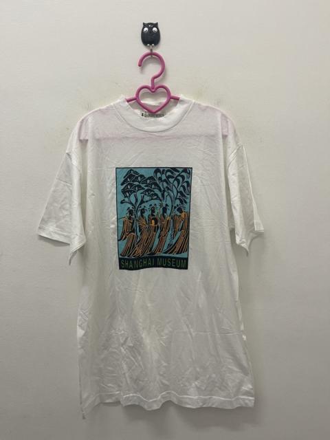 Other Designers Rare 90s Vintage SHANGHAI MUSEUM MoMA Art Tee