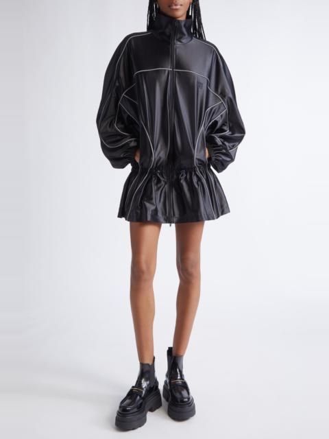 Alexander Wang Alexander Wang Piped Drop Waist Jacket in Black at Nordstrom