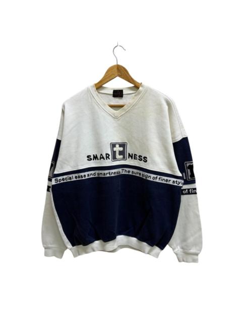 Other Designers Vintage Santa Fe Smart Tailoring Vneck Sweatshirt