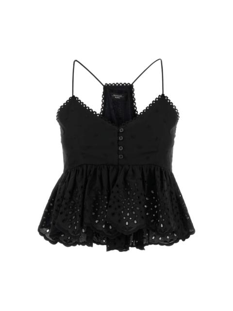 broderie anglaise top