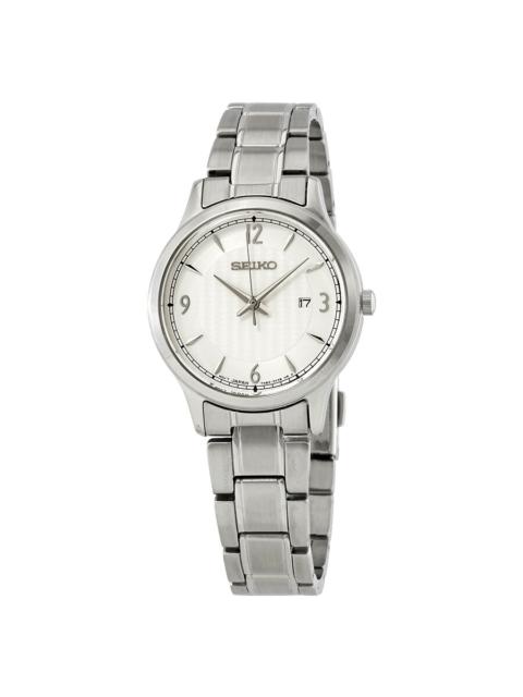 Seiko - Seiko Classic Silver Dial Ladies Watch SXDG93P1