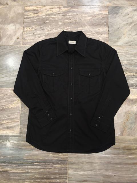 Lemaire Lemaire Relaxed Western Shirt 'Black'