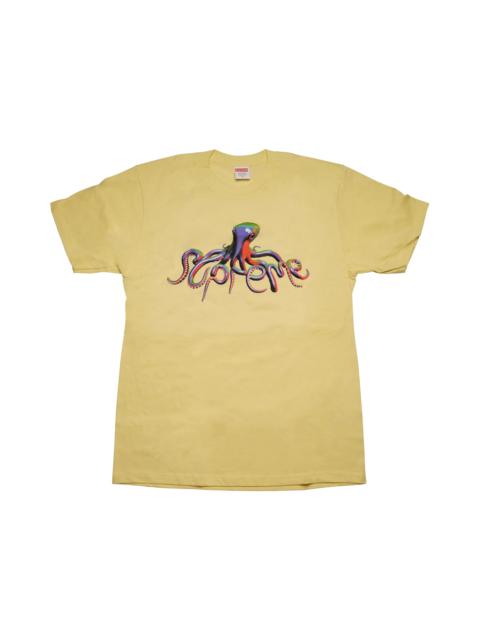Supreme Supreme Tentacles Tee Pale Yellow