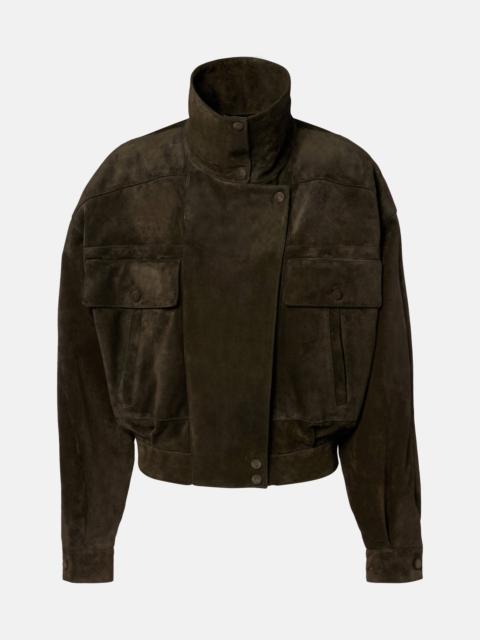 SAINT LAURENT Suede jacket