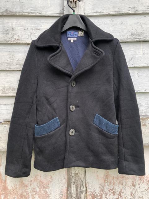 Other Designers Indigo - Blue Blue Arigato Heavy Duty Cotton Indigo Dye Jacket