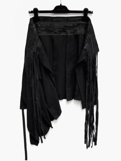 Ann Demeulemeester Ann Demeulemeester 02FW Archive Leather Belt Wrap Skirt