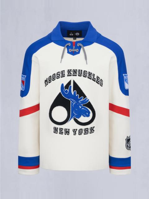 MOOSE KNUCKLES NHL X MOOSE KNUCKLES RANGERS POLO