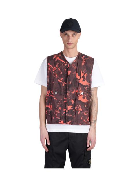 Vest In Black Cotton
