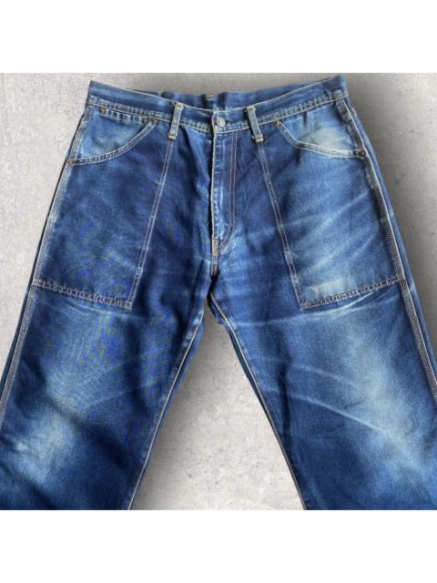 Yohji Yamamoto YYHP Faded Raw Work Denim