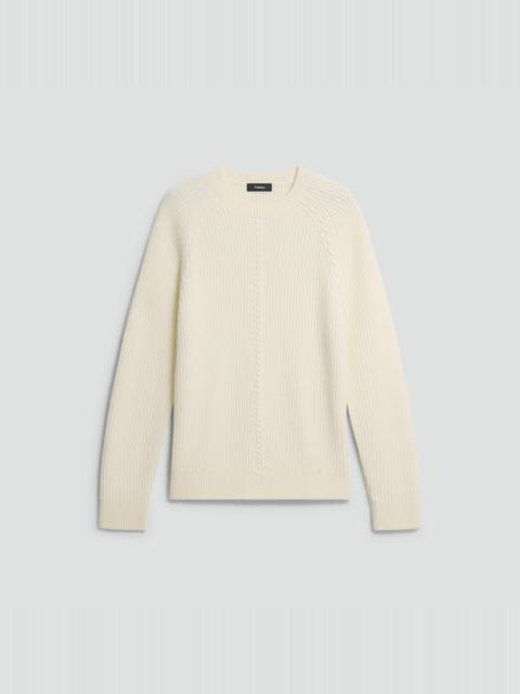 Theory Crewneck Sweater in Wool-Cashmere