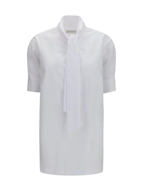 Dries Van Noten Dries Van Noten Women Cotton Shirt With Scarf Detail