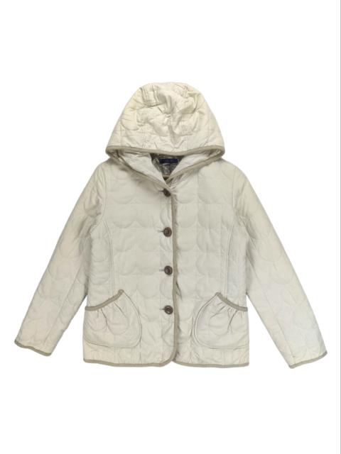 Other Designers Vintage - Steals🔥Vintage Quilted Jacket Hooded