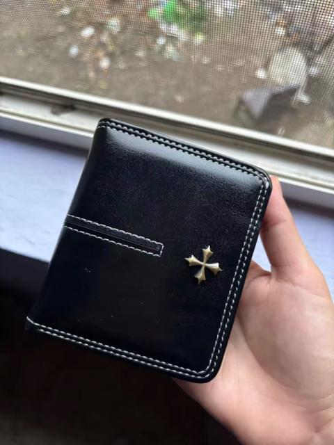 Japanese Brand - Y2K PU Leather Cross Wallet (black)