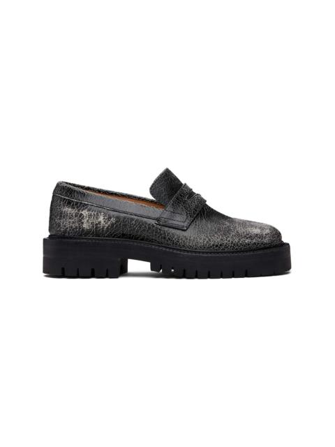Maison Margiela Black Tabi County Loafers