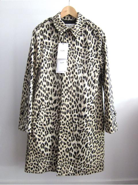 *NWT* RUNWAY LEOPARD MAC COAT 48