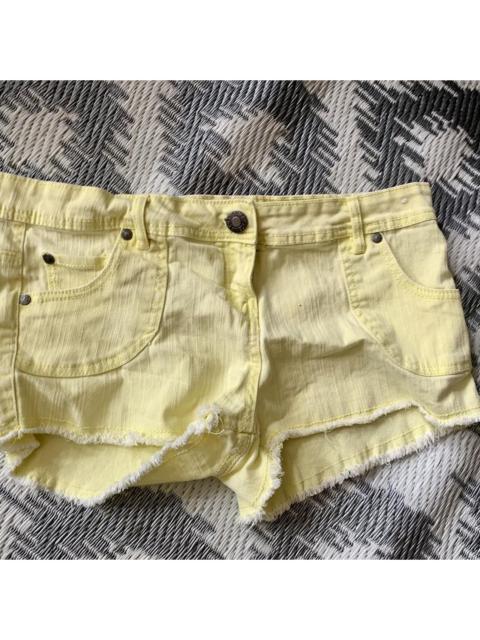 Other Designers Denim & Co. Women's Yellow Shorts