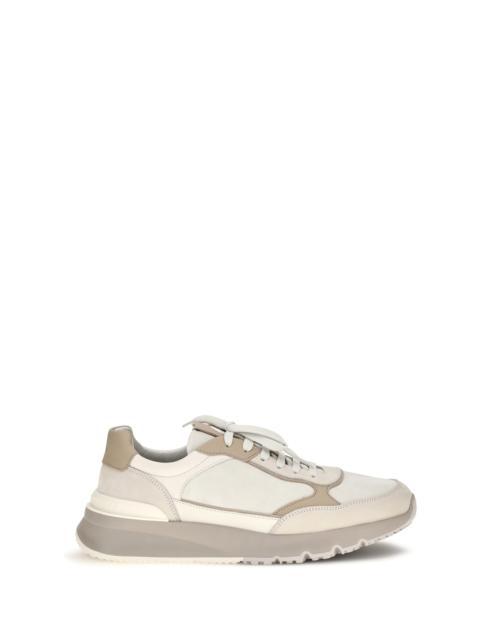 Brunello Cucinelli Brunello Cucinelli Leather Sneakers Optical Beige Men