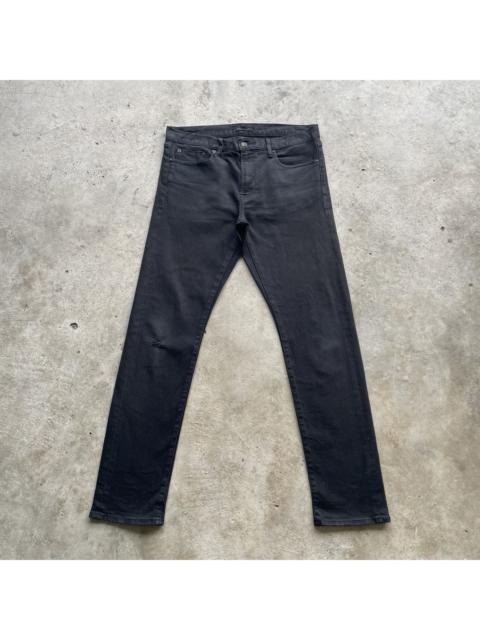 Other Designers Japanese Brand - W34x31.5 Vintage Japanese Black Jeans Pants Denim Skinny