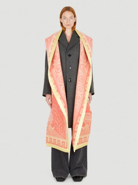 Meryll Rogge Blanket Draped Classic Coat