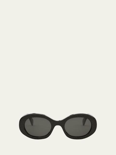 CELINE Triomphe Oval Sunglasses