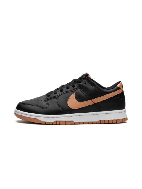 Nike Dunk Low "Black / Amber Brown"
