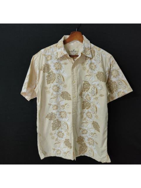 Other Designers VINTAGE HAWAIIAN BUTTON UPS FLOWER TEE