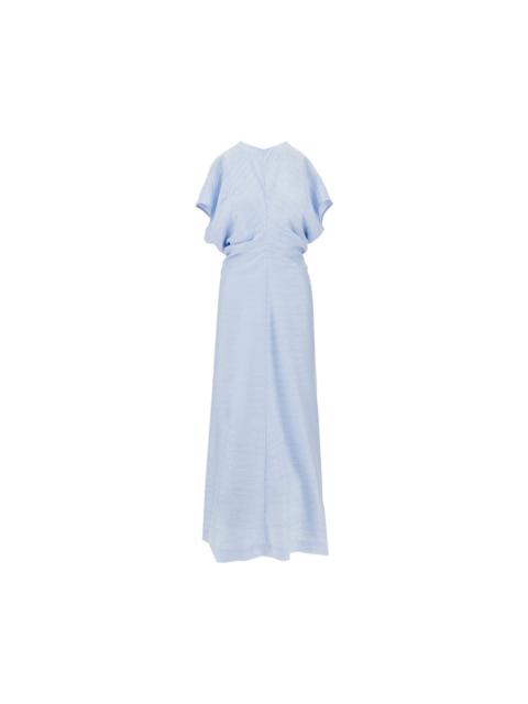 TOTEME Toteme Viscose-blend Ankle-length Dress Blue