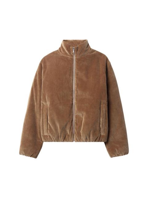 corduroy padded jacket