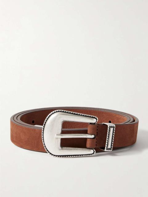 2.5cm Nubuck Western Belt
