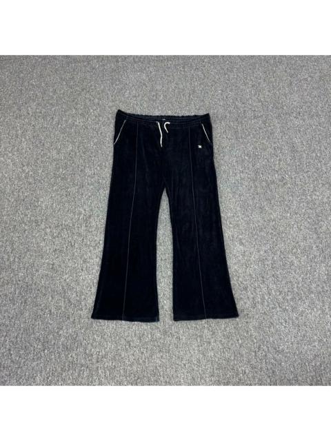 CELINE Celine Velvet Triomphe Logo Sweatpants